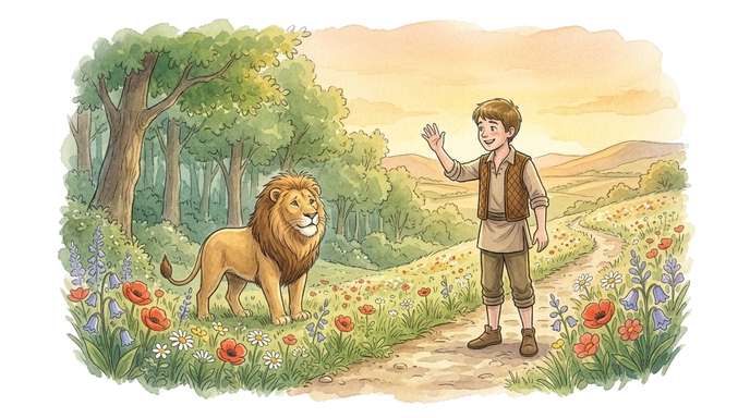 অ্যান্ড্রোক্লিস আর সিংহ — ছবি 6