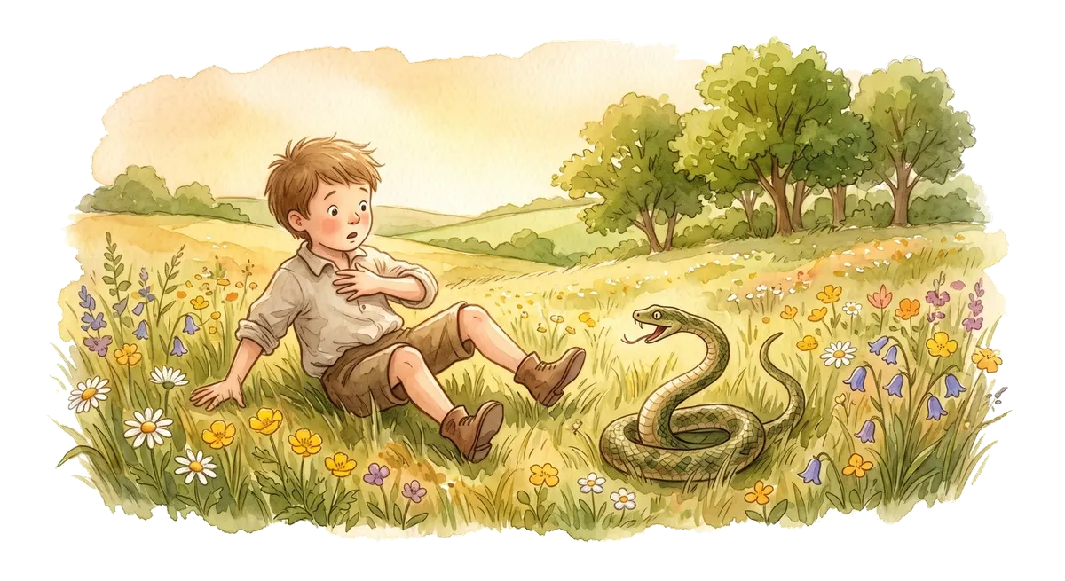 কৃষক আর সাপ — ছবি 1